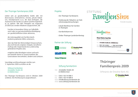 Copyright © by NT.AG  / / /  Logokreation  / /  Corporate Design  / /  Diverse Drucksachen  / /  Konzeption und Gestaltung der Internetpräsenz<br>www.stiftung-familiensinn.de