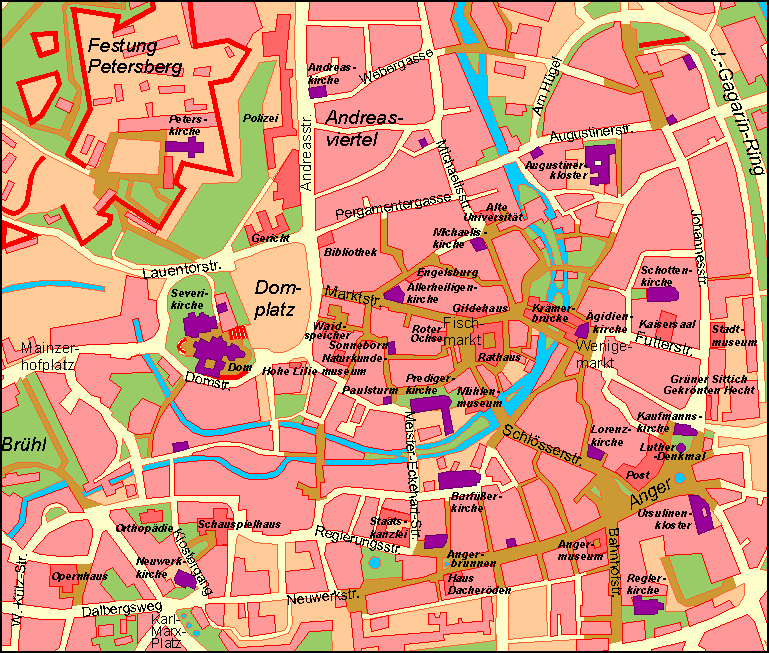 Interaktiver Stadtplan ( 769 x 653, ~ 60,8 kb )